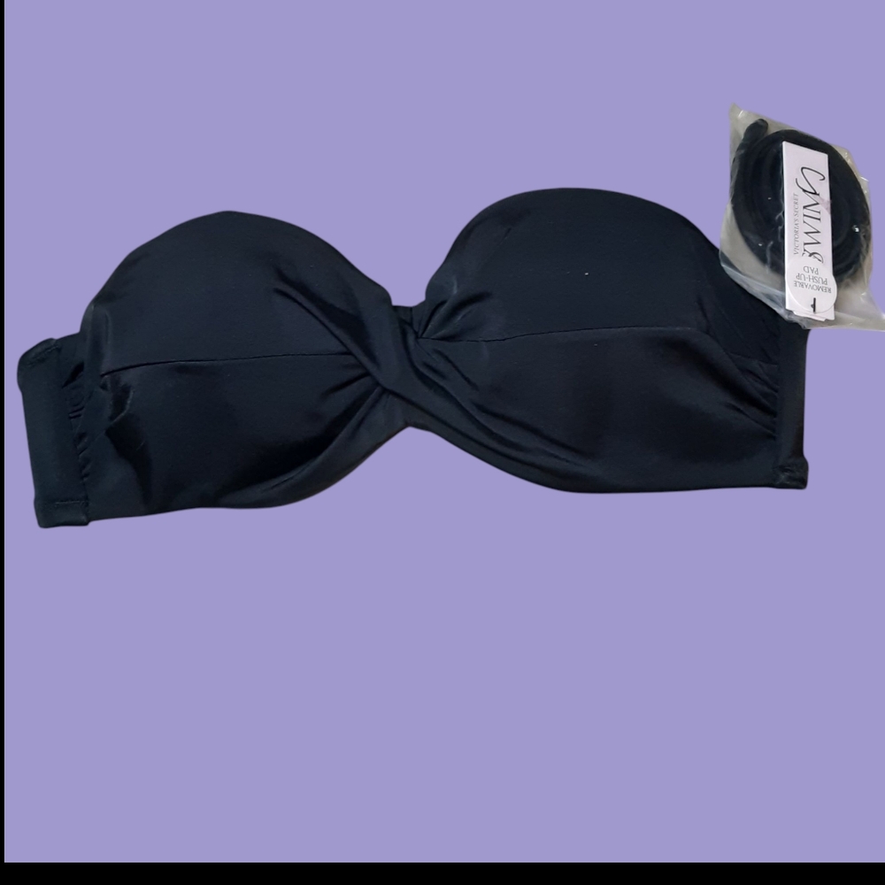 Victoria's Secret Swim Women's Bikini Top Black Size 32B